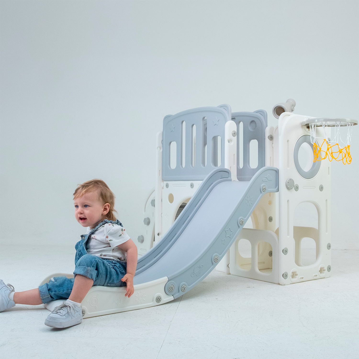 Playground Freso Baby Mini Mundo ALCH5044 2 Torres Grey Playground Freso Baby Mini Mundo ALCH5044 2 Torres Grey